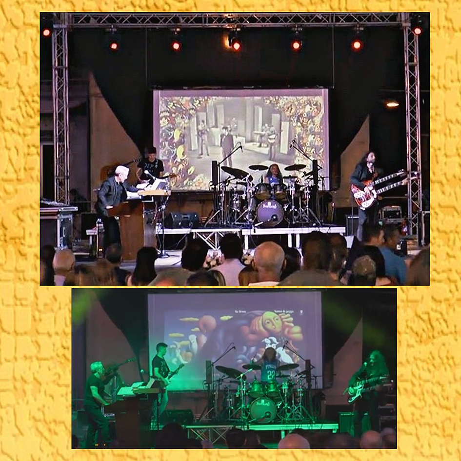 Le Orme CD Concerto In Piazza Skanderberg back 1